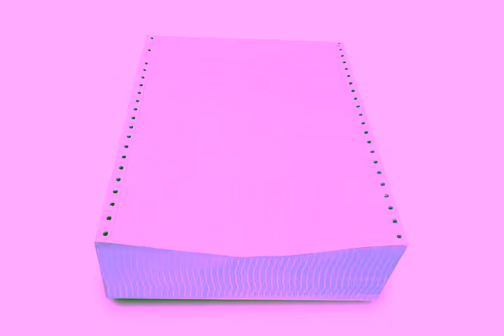 Continuous Computer Paper